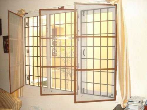 Window safety nets installed on apartment windows in Hyderabad by JNS Safety Nets